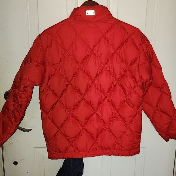 L.L. Bean Goose Down Puffer Jacket Kids L 14-16 Packable - Picture 2 of 7